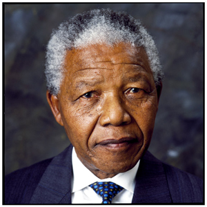 Nelson Mandela, photo Jill Furmanovsky