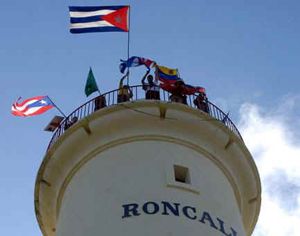 Cubainformacion - Artículo: Culminó en el Faro Roncali, segunda expedición  Ruta de Cuba